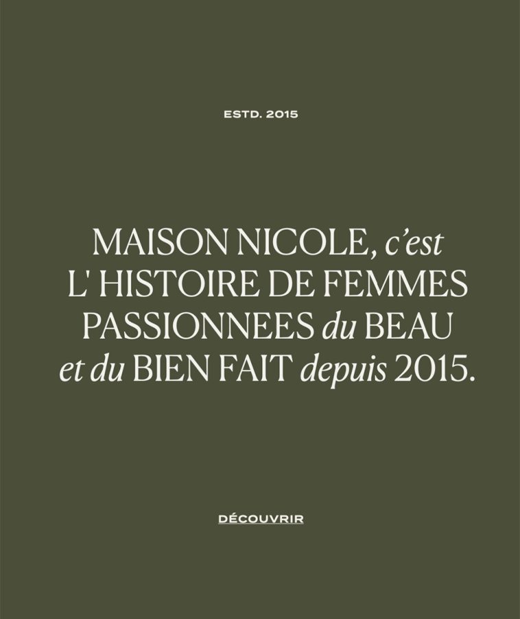 Maison Nicole - Atelier Deux-Cé